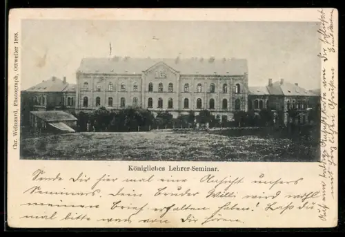 AK Ottweiler, Königliches Lehrer-Seminar