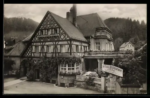 AK Berneck i. Fichtelgeb., Kurhaus Otto Trost