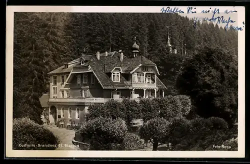 AK St. Blasien, Kurheim Brandner