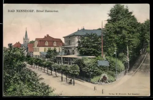 AK Bad Nenndorf, Hotel Hannover