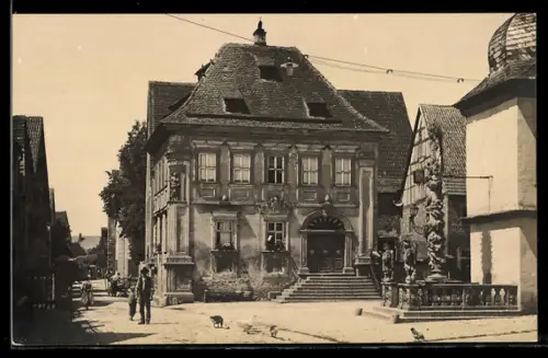 AK Frickenhausen, Stadtpartie am Domkapitelhaus