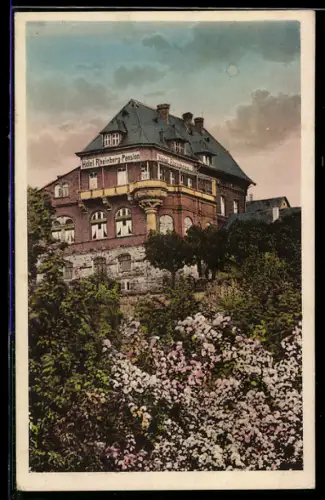 AK Urbar bei Ehrenbreitstein, Hotel-Pension Rheinberg