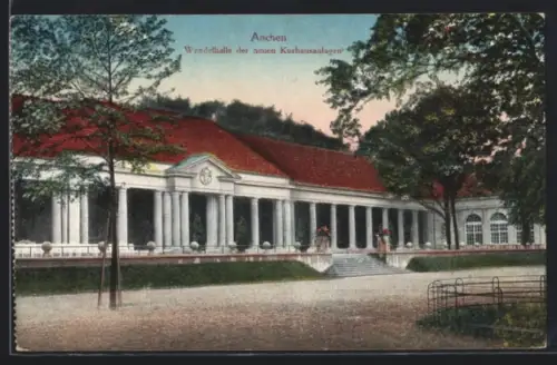 AK Aachen, Wandelhalle der neuen Kurhausanlagen
