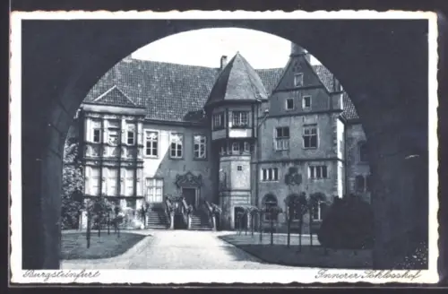 AK Burgsteinfurt i. W., Innerer Schlosshof