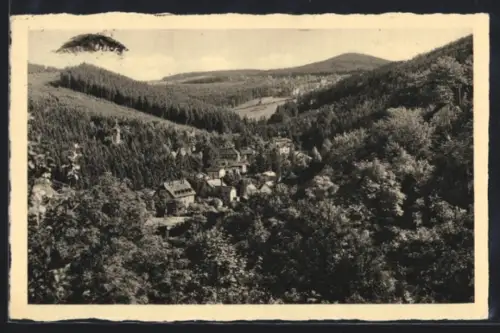 AK Kipsdorf i. Osterzgeb., Gesamtansicht im Tal