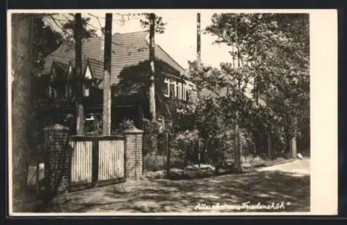 AK Lobetal /Bernau, Altenheim Friedenshöh