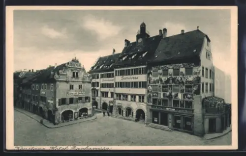 AK Konstanz, Hotel Barbarossa