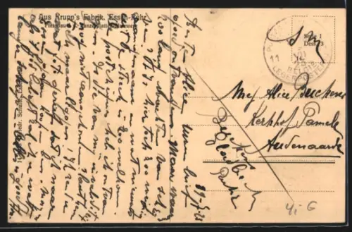 AK Essen-Ruhr, Krupp`s Fabrik