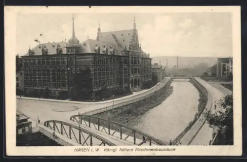 AK Hagen i. W., Königl. höhere Maschinenbauschule