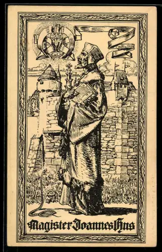 AK Magister Johannes Hus im Profil, Reformator
