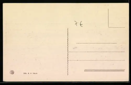 AK Genova, Piazza Corvetto, Strassenbahn