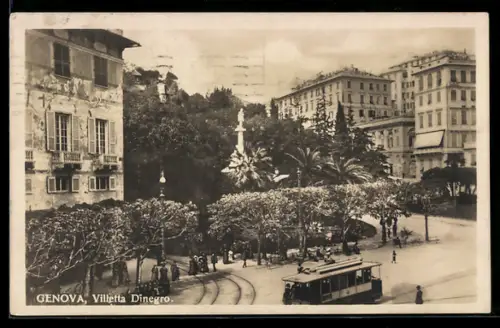 AK Genova, Villetta Dinegro, Strassenbahn