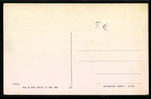 AK Trieste, Via Giosuè Carducci, Strassenbahn