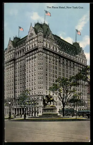 AK New York, NY, The Plaza Hotel