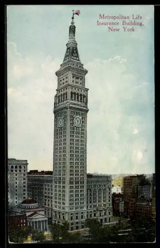 AK New York, NY, Metropolitan Life Insurance Building