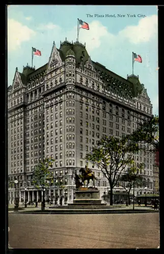AK New York, NY, The Plaza Hotel