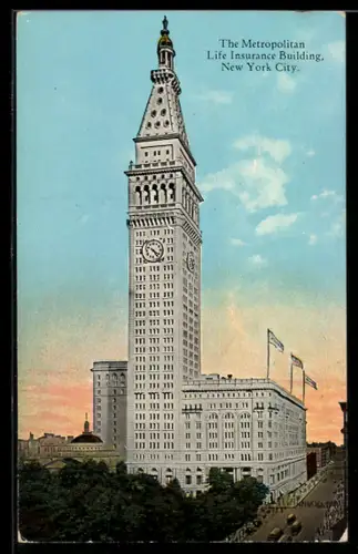 AK New York, NY, Metropolitan Life Insurance Building