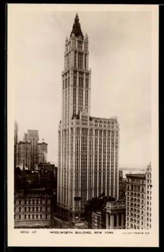 AK New York, Woolworth Building