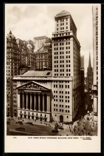 AK New York, NY, New York Stock Exchange Building