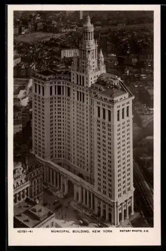AK New York, NY, Municipal Building