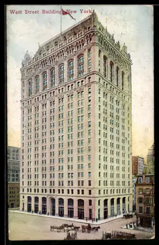 AK New York, NY, West Street Building