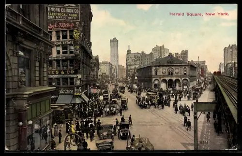 AK New York, NY, Herald Square