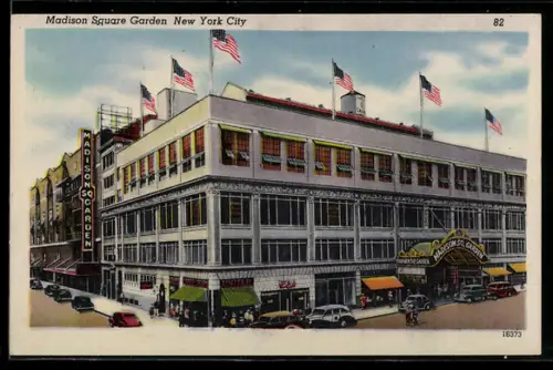 AK New York, NY, Madison Square Garden