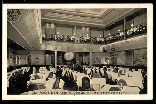 AK New York, NY, Ruby Foo`s Den, Interior