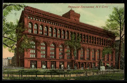 AK New York, NY, Produce Exchange