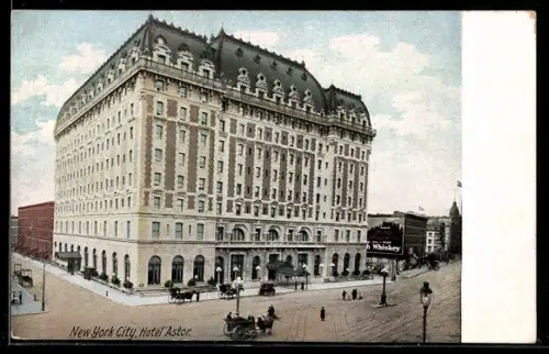 AK New York, NY, Hotel Astor