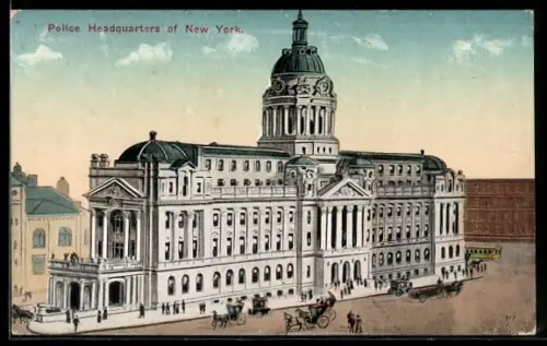 AK New York, NY, Police Headquarters