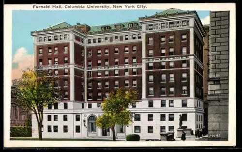 AK New York, NY, Columbia University, Furnald Hall
