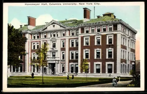 AK New York, NY, Columbia University, Havemeyer Hall