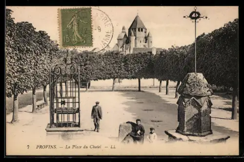 AK Provins, La Place du Chatel