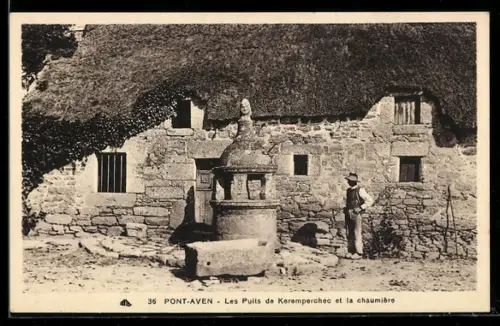 AK Pont-Aven, Les Puits de Keremperchec et la chaumière
