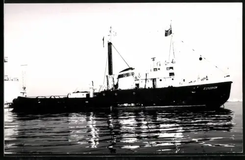 Fotografie Sowjetischer Schlepper Golovnoy vor Anker liegend