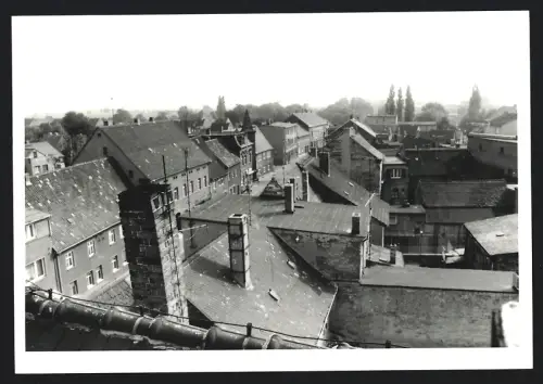 Fotografie Foto Weichold, Zörbig, Ansicht Zörbig, Blick über die Dächer