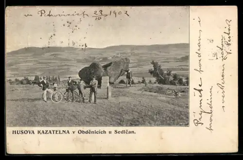 AK Petrovice u Sedlcan, Obdenice, Husova Kazatelna