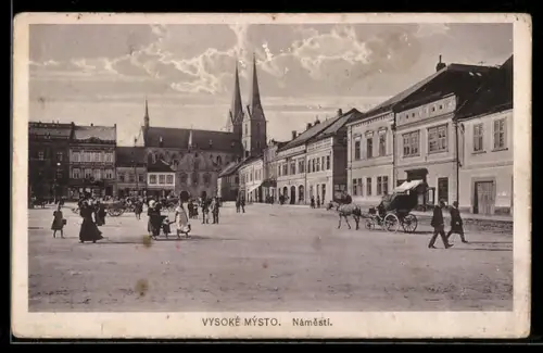 AK Vysoké Mýsto, Námestí