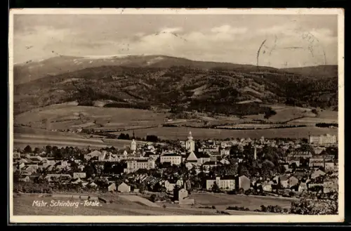AK Mährisch Schönberg, Totalansicht