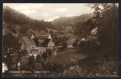 AK Unterachtel /Fränkische Schweiz, Kurhaus Zeller