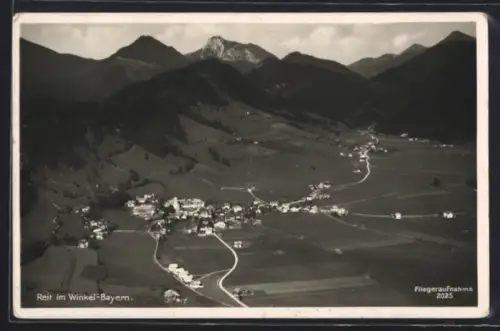 AK Reit im Winkel, Teilansicht, Fliegeraufnahme