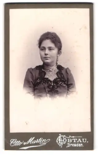 Fotografie Otto Martin, Dresden-Löbtau, Reisewitzerstr. 18, Porträt einer jungen Frau