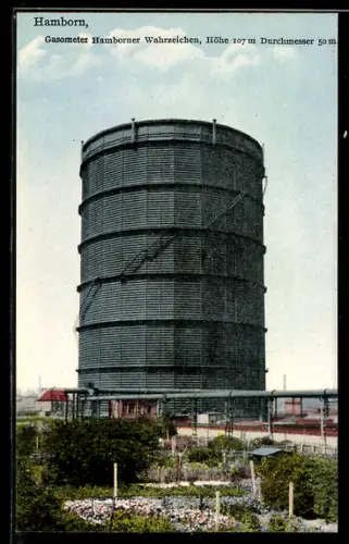 AK Hamborn, Gasometer Hamborner Wahrzeichen
