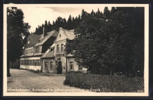 AK Breitenbach b. Johanngeorgenstadt, Dreckschänke