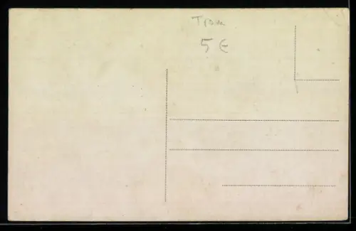 AK Genova, Ponte Monumentale, Strassenbahn