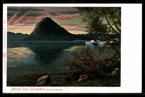 AK Lugano, Monte San Salvatore vista da Casarate