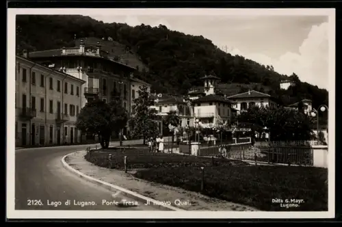 AK Ponte Tresa /Lago di Lugano, Il nuovo Quai