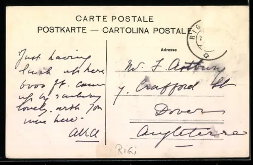 AK Rigi-Kulm, Hôtel des Alpes