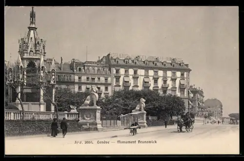 AK Genève, Monument Brunswick